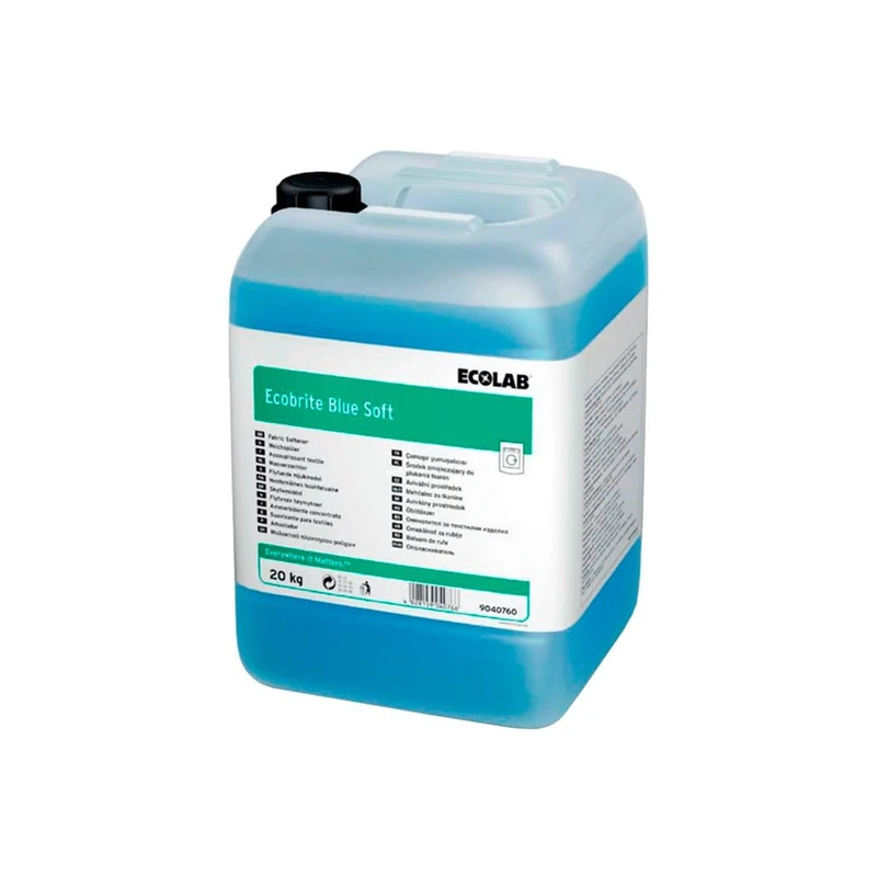 ECOBRITE 21097 Blue Soft Suavizante Liquido for Adults, Built for Everyday use, Blue - Image 1