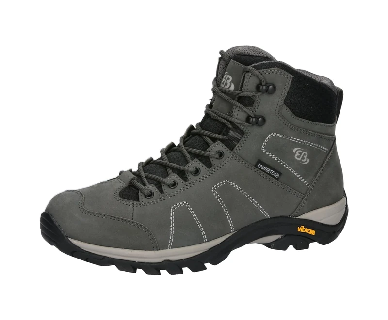 Brütting Unisex Mount Stevens High Trail Running Shoes, Grey Black, 8.5 UK