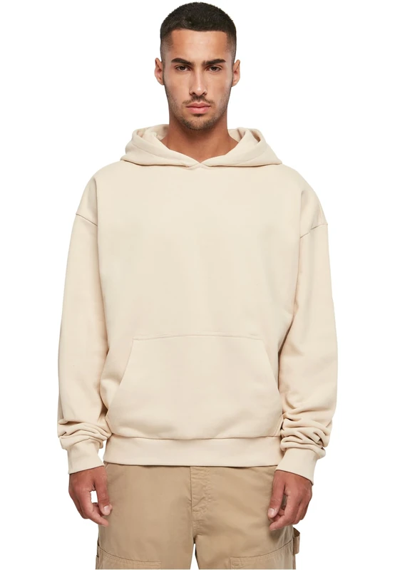 Build your Brand Men's Hoodie, sand, XL