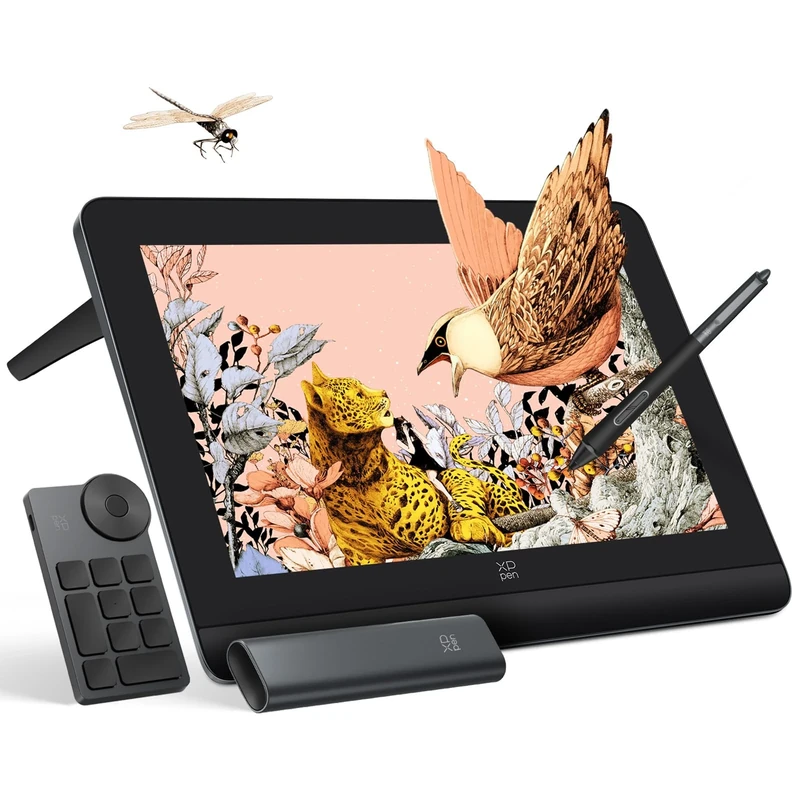 XPPen Artist Pro 16 (Gen 2) Drawing Tablet with 2.5K QHD Full-laminated Screen, 99% sRGB Color Gamut, 16K Pen Pressure, 16" Graphics Pen Display with Built-in Stand, Supports Windows, macOS, Android