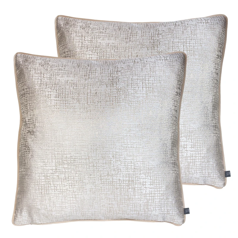 Prestigious Textiles Cinder Polyester Filled Cushion - Twin Pack, 55 x 55cm