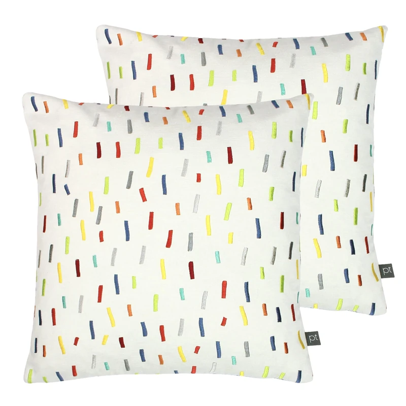 Prestigious Textiles Dolly Mixture Feather Filled Cushion - Twin Pack