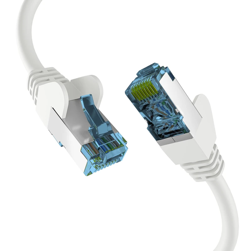 EFB-Elektronik RJ45 Patch Cable with CAT7 Raw Cable White 50 m - Image 1
