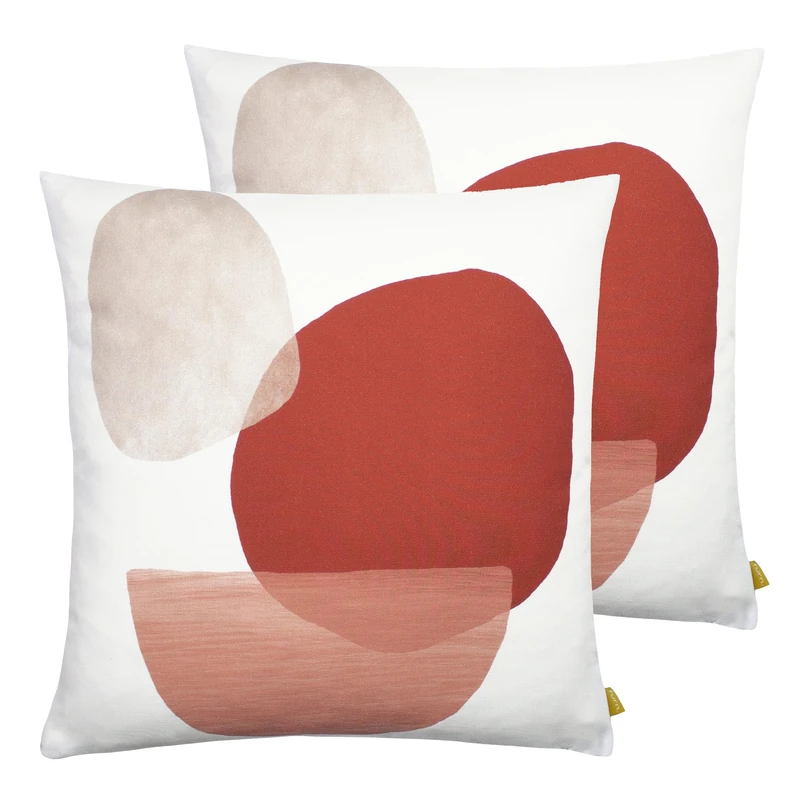 furn. Atacama Recycled Feather Filled Cushion - Twin Pack - Image 1