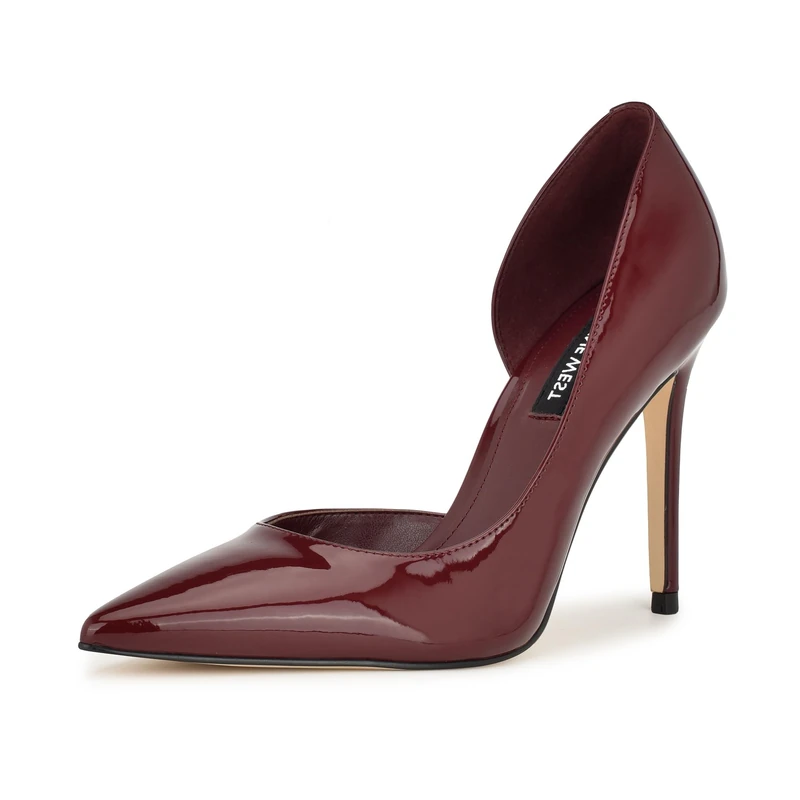 Nine West Women's Folowe Pump Shoes, Tango Red 601, 5.5 UK