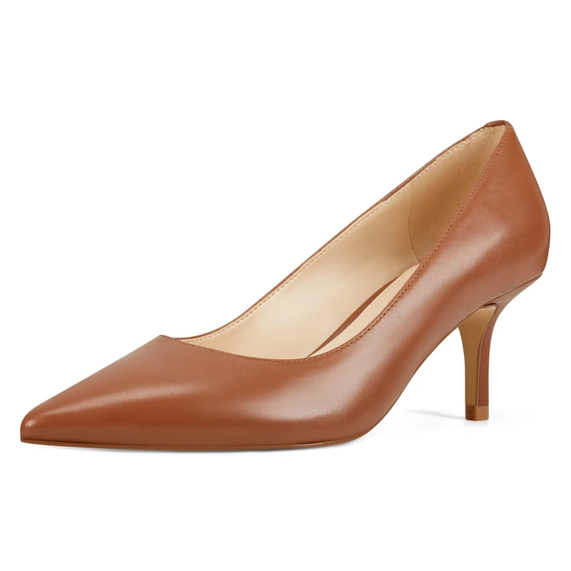 Nine West Women's Arlene Pump, Brown, 5 UK