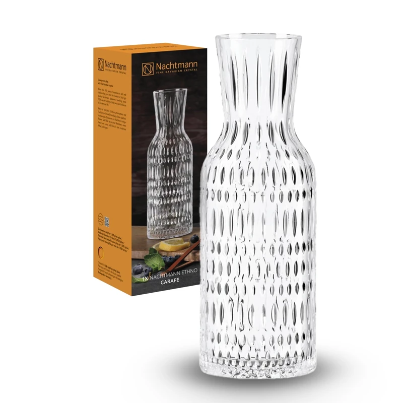 Spiegelau & Nachtmann, Ethnic 105396 Water Carafe Crystal Glass 1.1 L