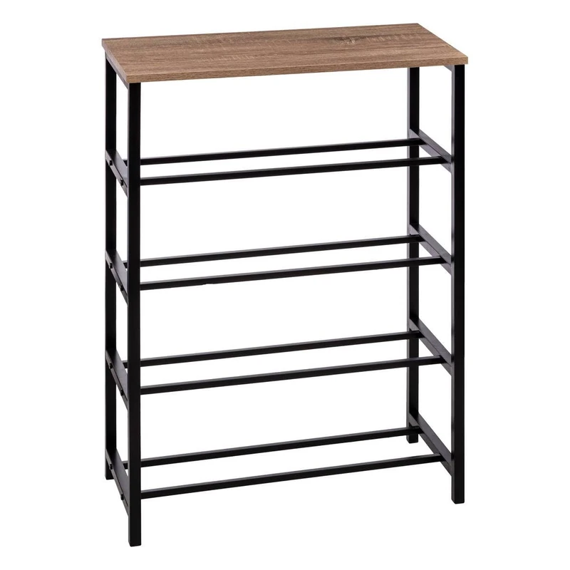 5 five simply smart Aliaj Console Shoe Rack Natural Oak Effect