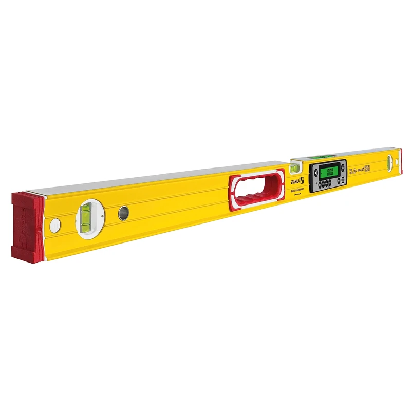 STABILA TECH 196 DL Digital Spirit Level 100 cm Waterproof and Dustproof According to IP 67 2 Digital Displays Calibration-Free Display Modes °,% mm/m in/ft, Bag