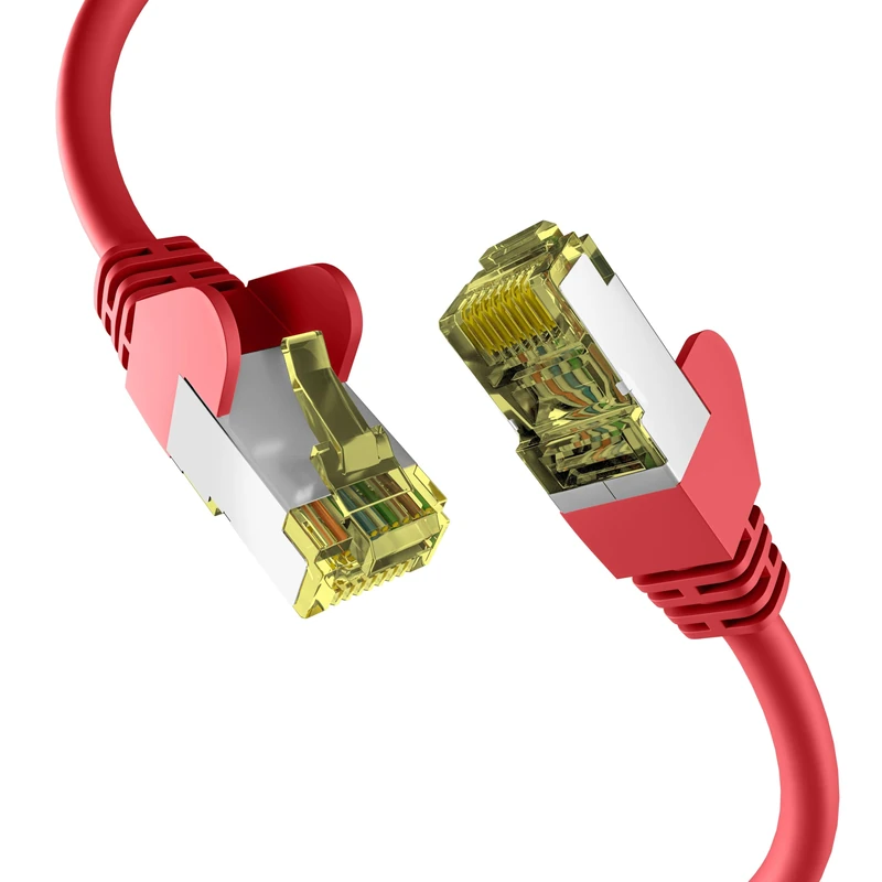 EFB Eletronik Cat6a Red Patch Cable S/FTP PIMF 25 m