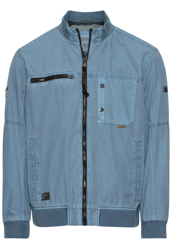 camel active Men's 430270-3o58 Jacket, Elemental Blue, 66