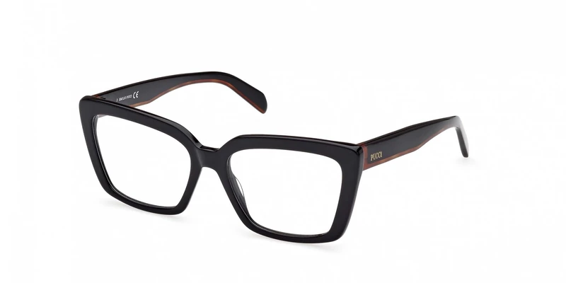 Emilio Pucci EP5224 001 Eyewear Unisex Polycarbonate, Standard, 17