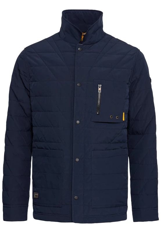 camel active Men's 430360-3o46 Jacket, darkblue, 16