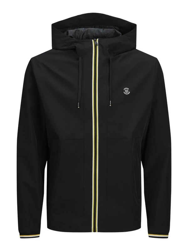 JACK&JONES JPRBLUBROOK Men's All-Weather Jacket, Black, S, black, S - Image 1