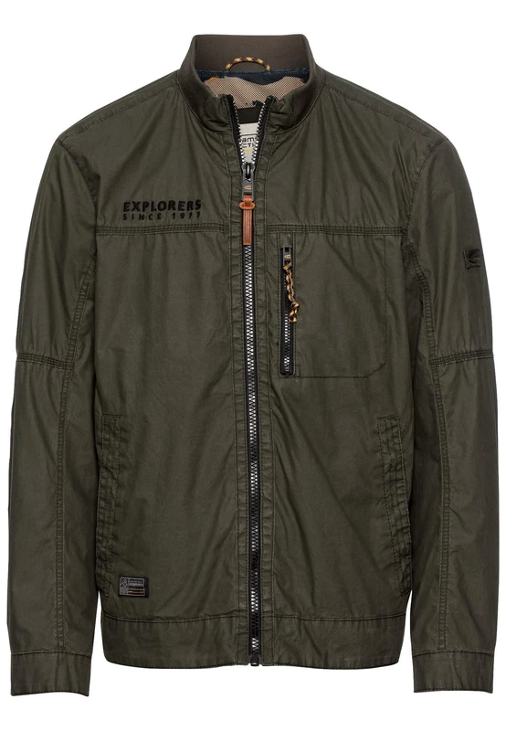 camel active Men's 430380-3n04 Blouson, Dark Green, 26
