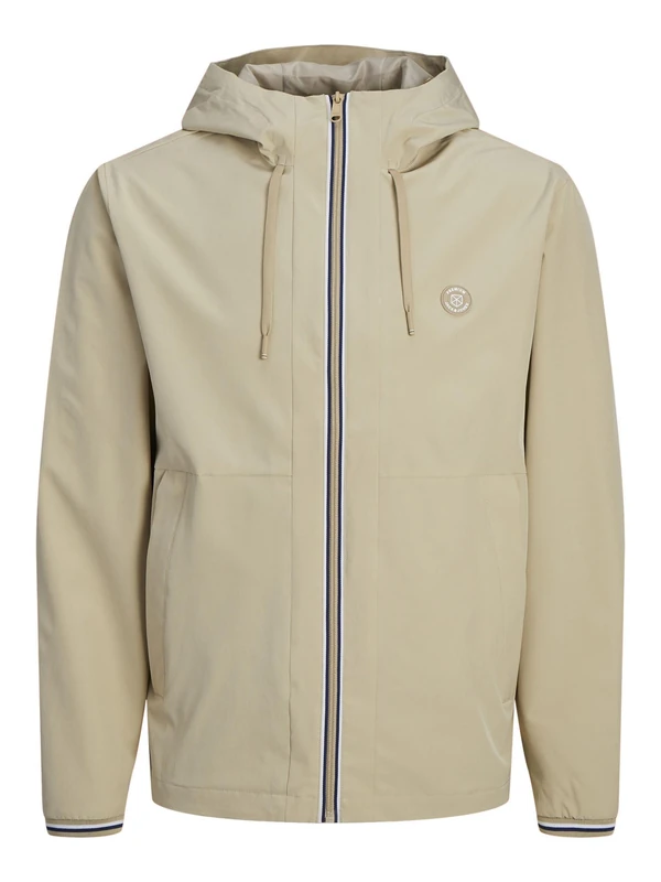 JACK&JONES JPRBLUBROOK Men's All-Weather Jacket, Fields of Rye, L, Fields Of Rye, L
