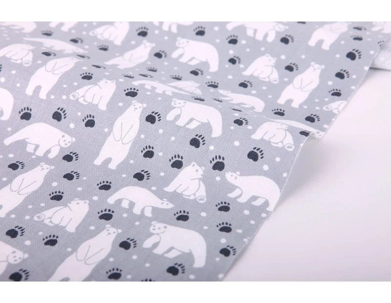 Dailylike Cotton Fabrics, Polar Bear, 14m - Image 1