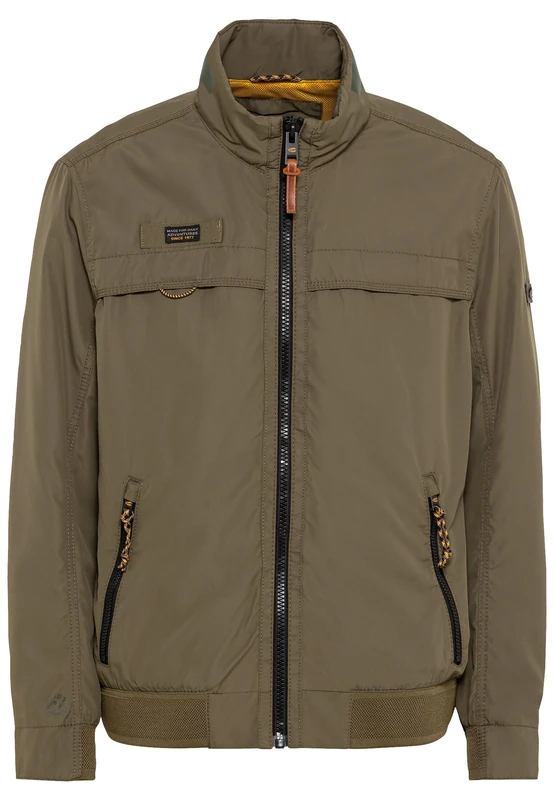 camel active Men's 430240-3o57 Blouson, Olive Brown, 60