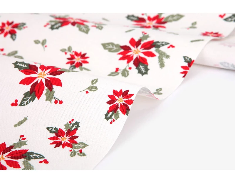 Dailylike Cotton Fabrics, Poinsettia, 14m - Image 1