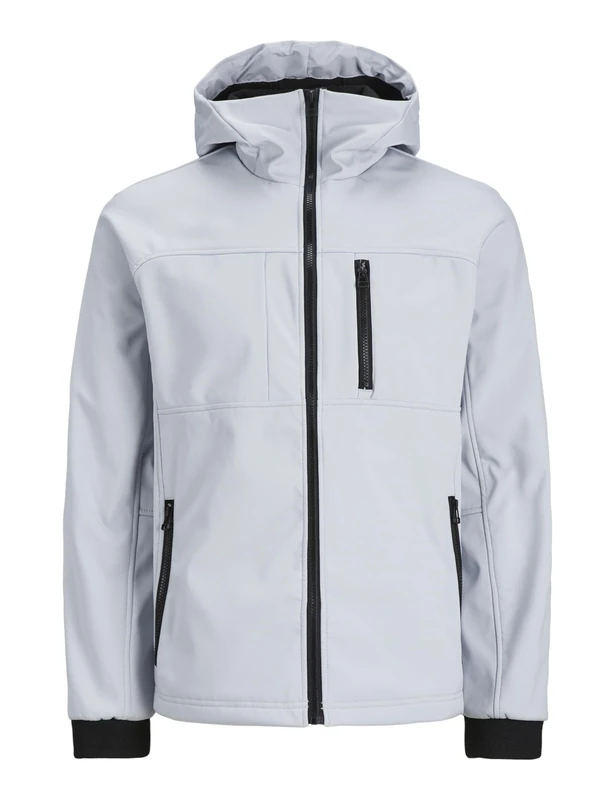 JACK & JONES Men's Jcoprime Embroidery Softshell Jacket, High-Rise, S