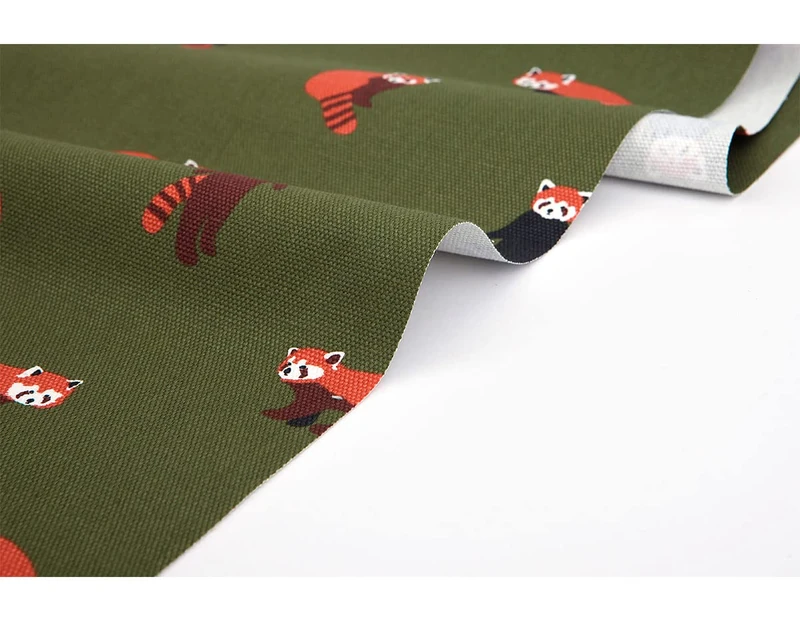 Dailylike Cotton Fabrics, Lesser Panda, 14m - Image 1