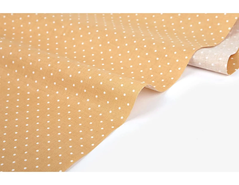 Dailylike Cotton Fabrics, Yellow Dot, 14m