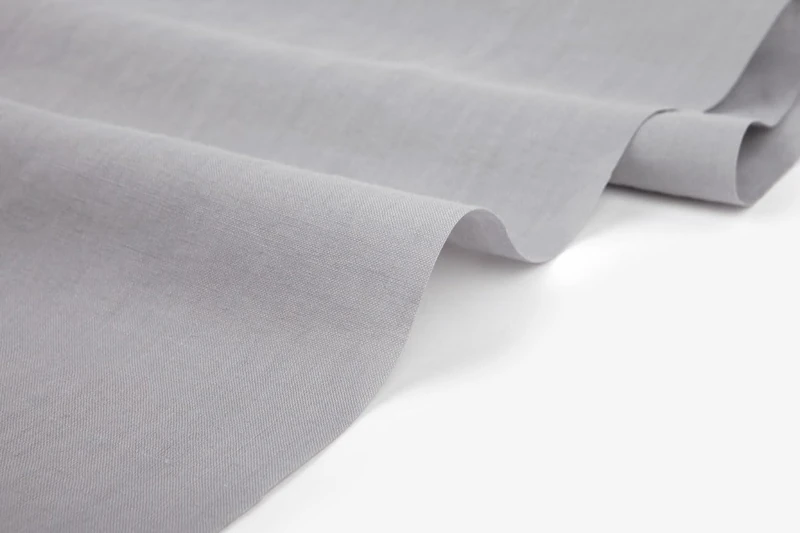 Dailylike Ramie Fabrics, Middle Grey, 14m - Image 1