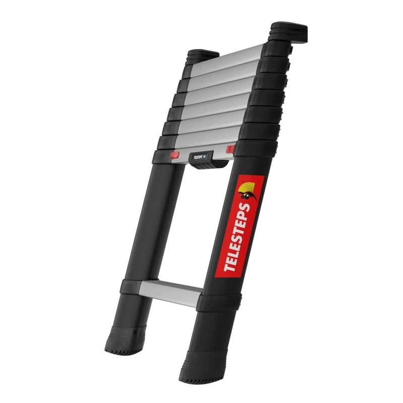 Telesteps Telescopic Ladder 2.6m from I Made in Sweden I Prime Line I Compact Quality Ladder with Patented Premium Design I Triangular Stiles I EN 131 Certified I 72226-541