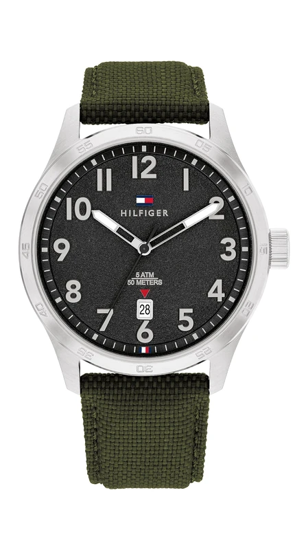 Tommy Hilfiger Forrest Mens Analogue Quartz Watch with Stainless Steel Bracelet 1710593