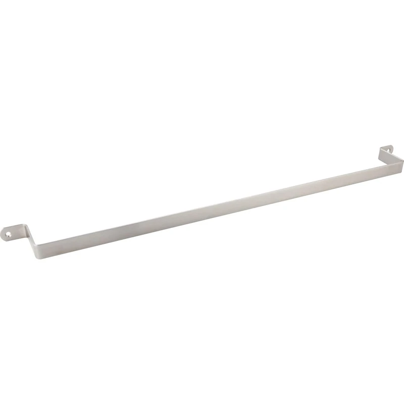 Technik Team Brimo LA Bathroom Towel Rail 625 mm, Width 645 mm - Towel Rail for Wall - Towel Holder, Brushed Stainless Steel