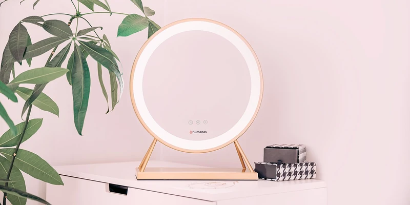 HUMANAS HS-HM04 Makeup Mirror with LED Lighting