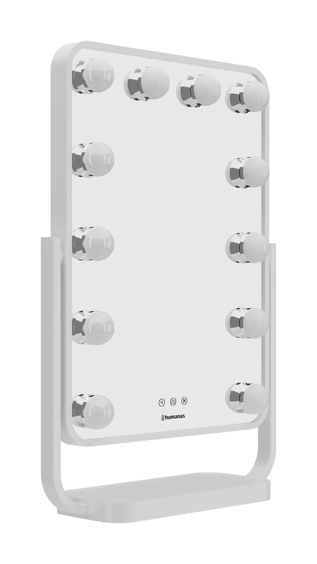 HUMANAS HS-HM01 Makeup Mirror with LED Lighting - White