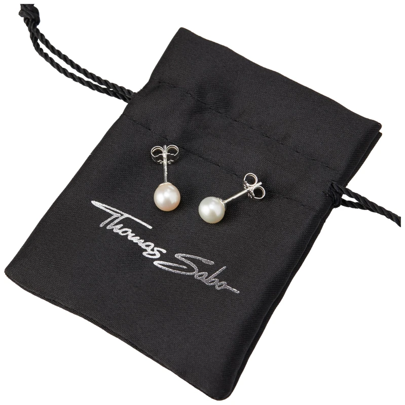 Thomas Sabo Ear Studs Pearl Earrings H1430-028-14 MID-38339 Brand, one size, Non-precious metals, No Gemstone