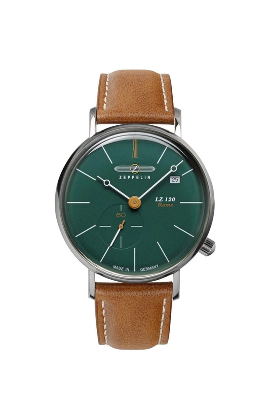 Zeppelin LZ120 Rome 7139-3 Ladies Watch - Green Dial