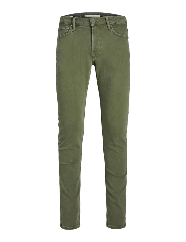 JACK & JONES Men's Jjiglenn Jjevan Cj 977 Sn Jean Pants, Loden Green, 30 W/34 L