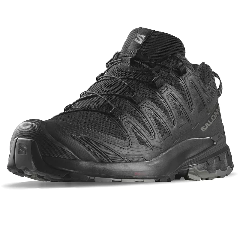 Salomon Women's Alphacross W Trail Running Shoes, Black Phantom Pewter 1, 9.5 UK