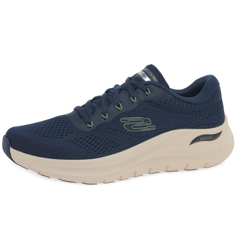 Skechers Men's Arch Fit 2.0 Sneaker, Navy Mesh Synthetic, 10.5 UK