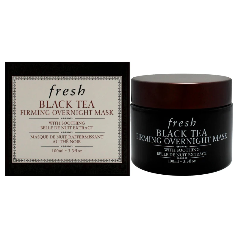 Black Tea Firming Overnight Mask by Fresh for Women - 3.3 oz Mask - Image 1