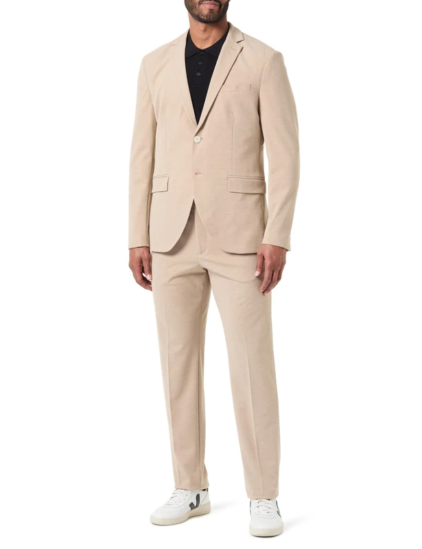 JACK & JONES Jprjones Noos Stretch Suit, Travertine/fit: Slim fit, 52