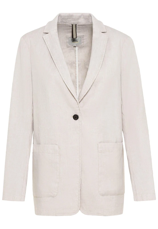 camel active Women's 342945-3f90 Casual Blazer, Sand, 16
