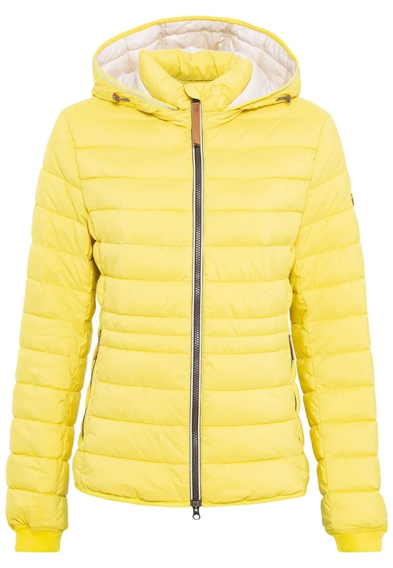 camel active Women's 330510-3f96 Jacket, Yellow, 12