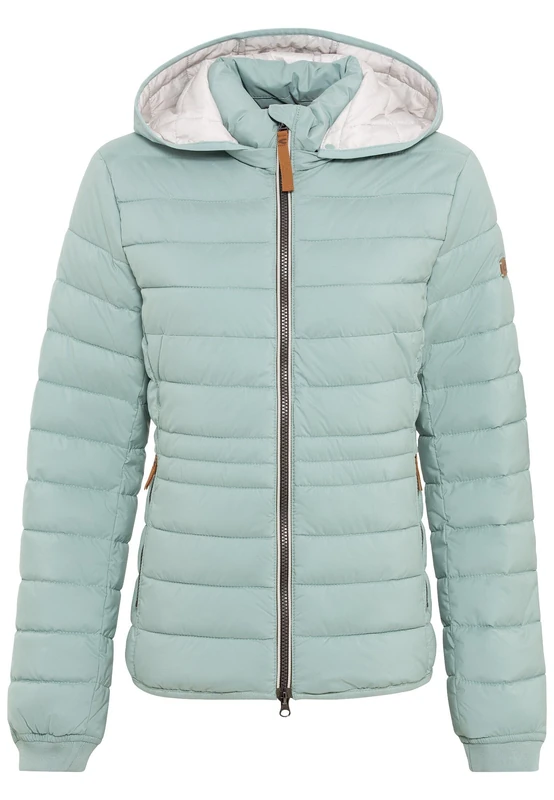 camel active Women's 330510-3f96 Jacket, Turquoise, 8