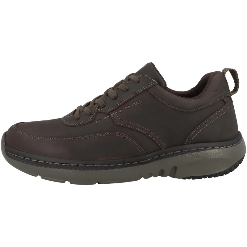 Clarks ClarksPro Lace Mens Dark BRN Tumbled, 9.5