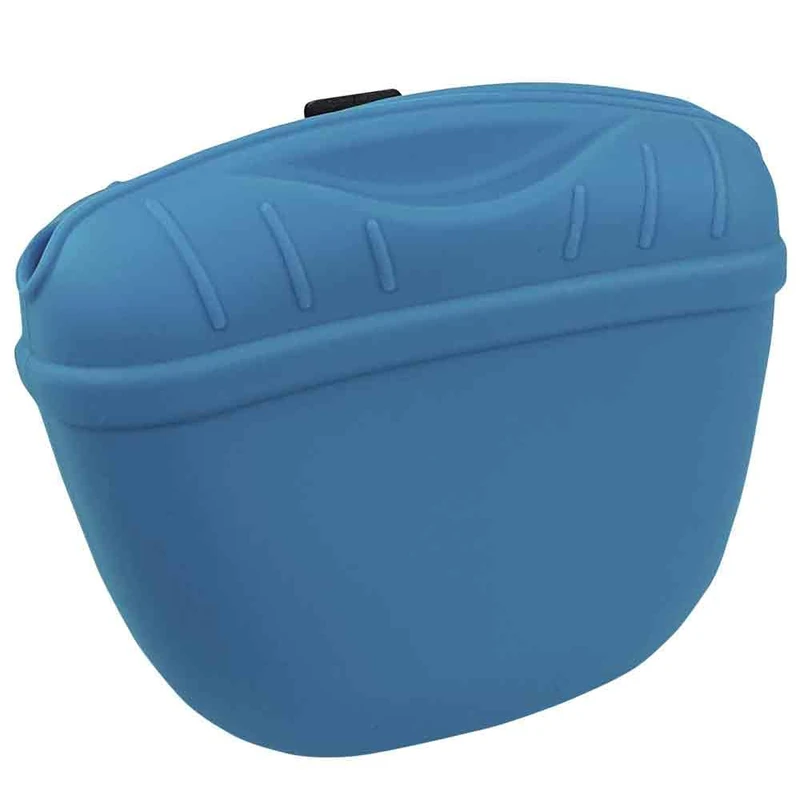 Nobby Silicone Food Storage Snack Bag Rio Light Blue 12.5 x 4 x 10.5 cm - Image 1
