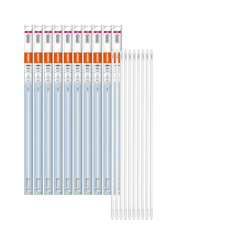 OSRAM Led Tube T5 Hf He21 849 Mm, Linear Led Tube, 10W, 1500Lm, 4000K, Cold White Light, Led Replacement for Conventional T5 Fluorescent Tubes with A G5 Base, Long Life, Low Energy Consumption