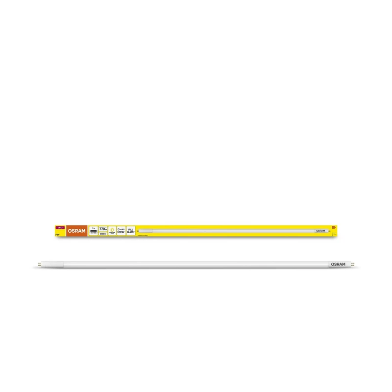 OSRAM Led Tube T5 Hf L13 Short 517 Mm, Linear Led Tube, 7W, 770Lm, 3000K, Warm White Light, Led Replacement for Classic T5 Fluorescent Tubes with A G5 Base, Long Life, Low Energy Consumption