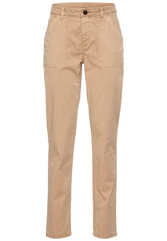 camel active Women's 397120-3s92 Trouser, Biscuit, 27W x 32L