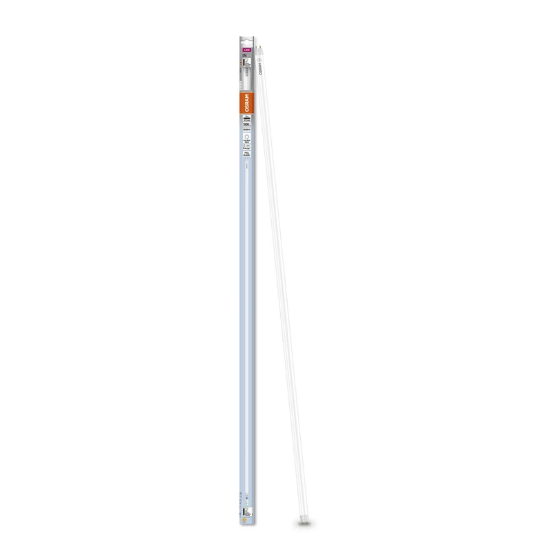 OSRAM Led Tube T8 36 Em 1200 Mm, Linear Led Tube, 15W, 1800Lm, 4000K, Cold White Light, Led Replacement for T8 Fluorescent Tubes with A G13 Base, Long Life, Low Energy Consumption