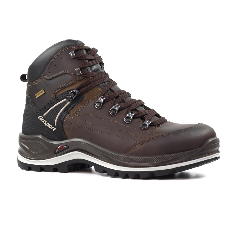 Grisport Mens Snowdon Brown Wide Fit Waterproof Walking Boot 6 Brown