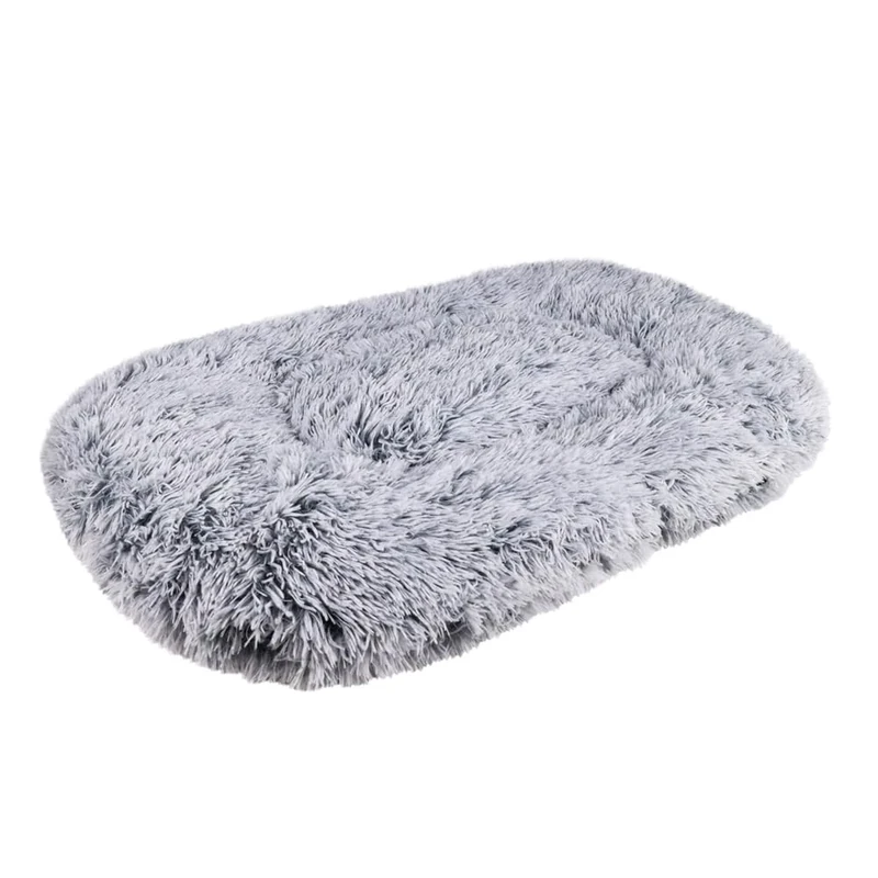 Nobby Kabarik 61937 Comfort Mat Oval Grey Dog Mat Pet Bed L x W x H: 116 x 92 x 14 cm